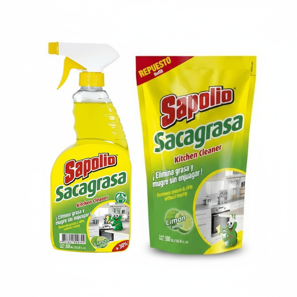 Limpiador Antigrasa Gatillo 650 + Repuesto 500 Ml