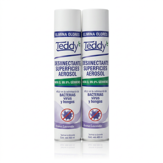 Desinfectante Teddy Lavanda 400ml X2u