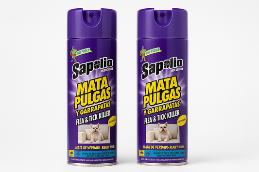 Eliminador De Garrapatas Pulgas  (2u) - Bajo En Olor