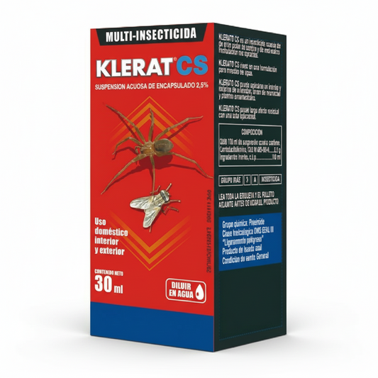 Klerat Cs Repelente Multi Insectos Control Plagas Dilu 30 Ml