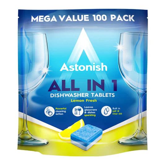 Astonish - Lavavajillas en tabletas 100 unidades