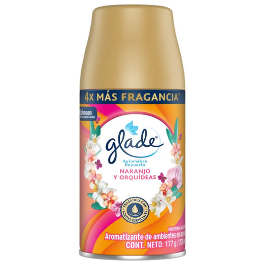 Glade - Repuesto automatico  270 cm  | Naranjo y Orquideas